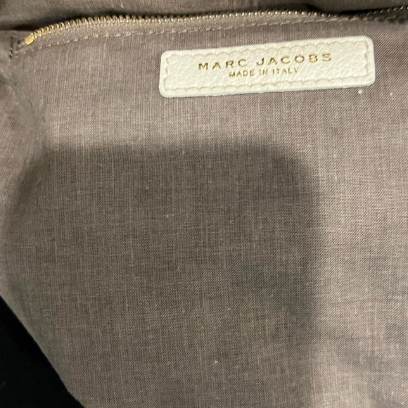Marc Jacobs Cream Leather Handbag AS IS - Picture 11 of 14